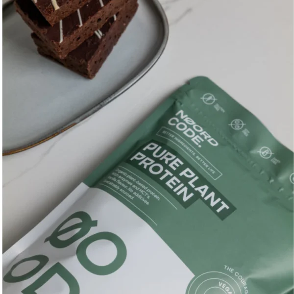 Pure Plant Protein van Noordcode met chocola