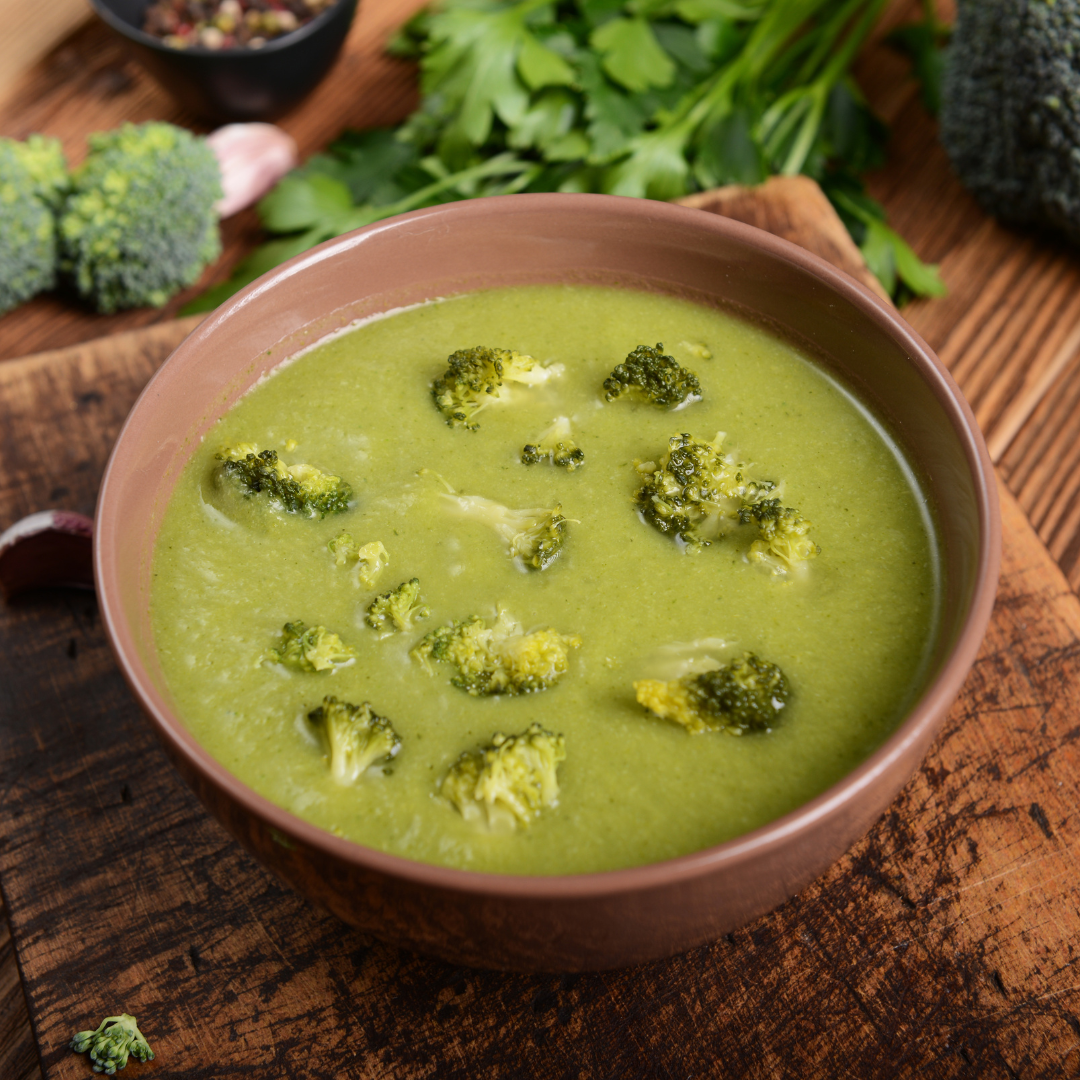 Recept broccoli courgette soep