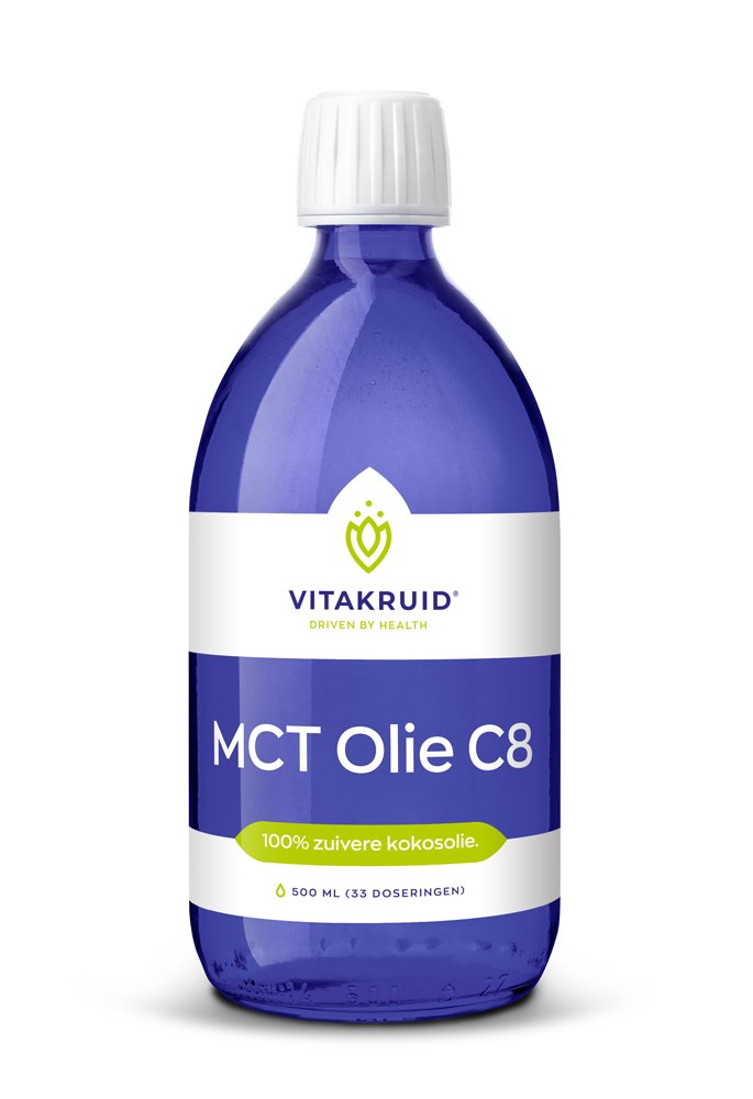 MCT olie C8 van Vitakruid
