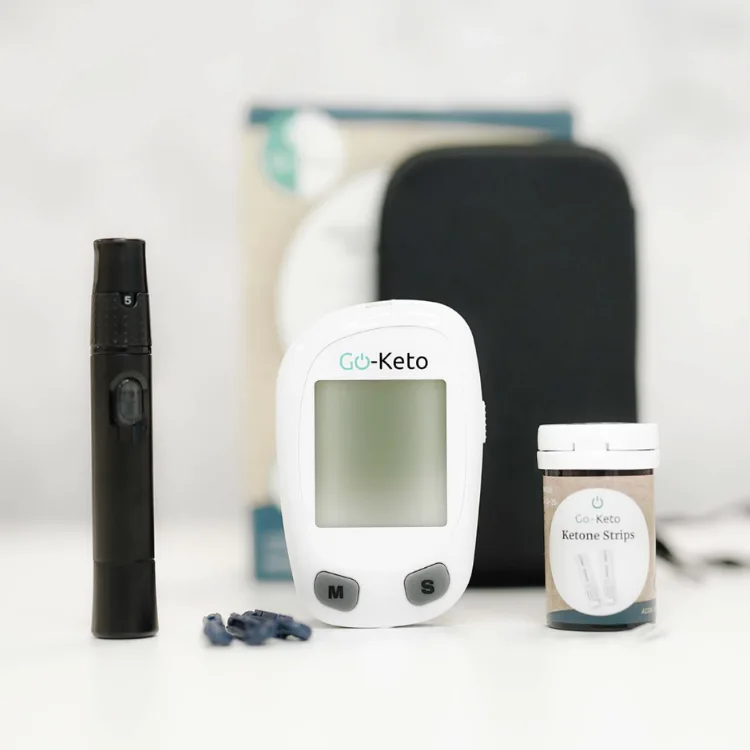 Ketonen meten met een bloed ketonen meter