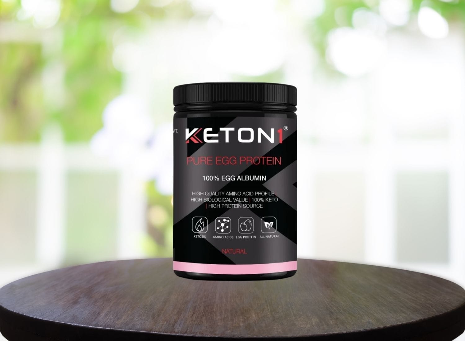 Koolhydraatarm eiwitpoeder van Keton1 - Pure egg proteine